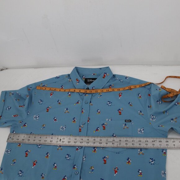 RSVLTS Shirt Mens 2XL Disney Spicy Mickey Mouse limited Short Sleeve Button Down - Picture 16 of 16
